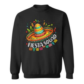 Cinco De Mayo 2024 Fiesta Squad Mexican Party Sombrero Hat Sweatshirt - Monsterry CA