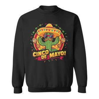Cinco De Mayo 2024 Mexican Guy Musician May 5 Sweatshirt | Mazezy UK