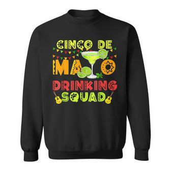 Cinco De Mayo Drinking Squad Cinco De Mayo Fiesta Party Sweatshirt | Mazezy UK