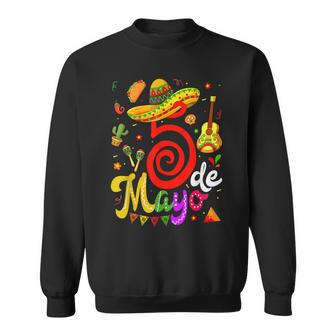 Cinco De Mayo Fiesta Surprise Camisa 5 De Mayo Viva Mexico Sweatshirt - Seseable