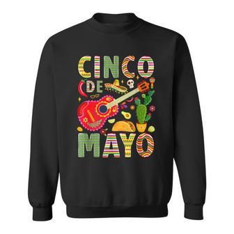 Cinco De Mayo Mexican Fiesta Celebrate 5 De Mayo May 5 Party Sweatshirt | Mazezy