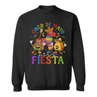 Cinco De Mayo Mexican Let's Fiesta Happy 5 De Mayo Sweatshirt - Monsterry UK