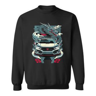 Civic Type R Car Sweatshirt - Seseable