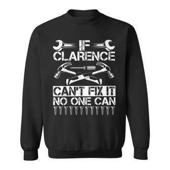 Clarence Fix It Birthday Personalized Name Dad Sweatshirt - Monsterry UK