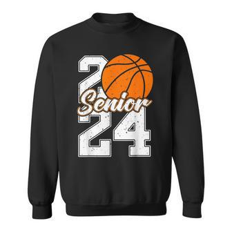 Class Of 2024 Basketball Senior Senior 2024 Basketball Sweatshirt | Mazezy