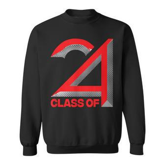 Class Of 2024 Graduation Senior High School College Sweatshirt - Seseable