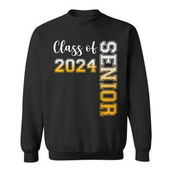 Class Of 2024 Senior 24 High School Graduation Party Sweatshirt | Mazezy DE
