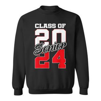 Class Of 2024 Senior 24 High School Graduation Sweatshirt - Seseable