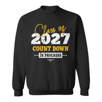 Class Of 2027 Count Down Grad First Day Sophomore Sweatshirt - Monsterry CA