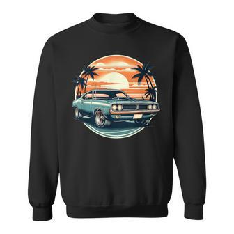 Classic Muscle Car Retro Vintage Style Sweatshirt - Seseable