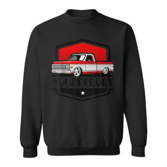 Classic Squarebody Pickup Truck Lowered Automobiles Vintage Sweatshirt - Monsterry CA
