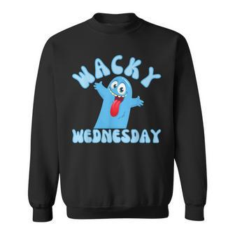 Classic Wacky Wednesday Mismatch Outfit Sweatshirt | Mazezy