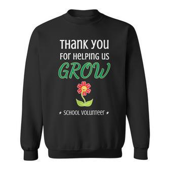 Classroom Parent Proud Volunr Help Us Grow W Sweatshirt - Monsterry DE