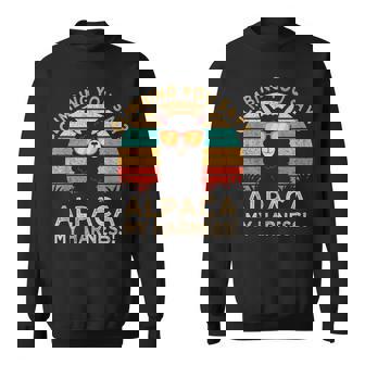 Climbing You Say Alpaca My Harness Rock Climber Sweatshirt - Thegiftio