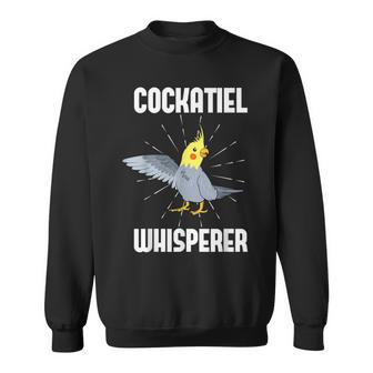 Cockatiel Cockatoo Lutino Weiro Bird Parrot Tiel Quarrion Sweatshirt - Monsterry CA