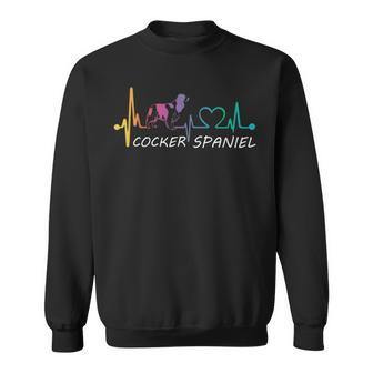 Cocker Spaniel Dog Lovers Sweatshirt | Mazezy