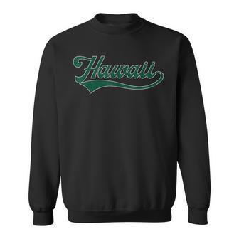 College University Style Hawaii Baseball Sport Fan Sweatshirt - Monsterry DE