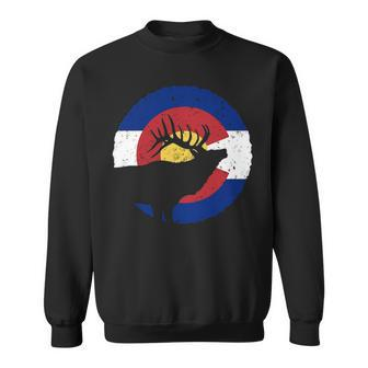 Colorado Elk Hunting Co State Flag Hunter Sweatshirt | Mazezy UK