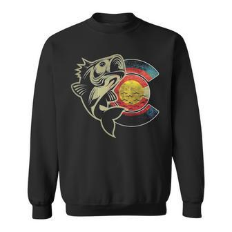 Colorado Flag Fishing Sweatshirt | Mazezy