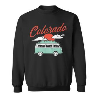 Colorado Vintage Hippie Van 60S Distressed Sweatshirt | Mazezy UK