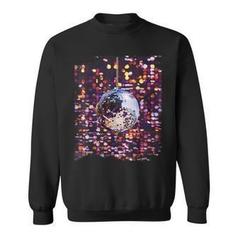 Colorful Disco Ball Retro Vintage Club 70S Sweatshirt - Monsterry