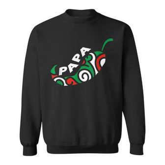 Colorful Spicy Jalapeno Papa Pepper Sweatshirt - Monsterry DE