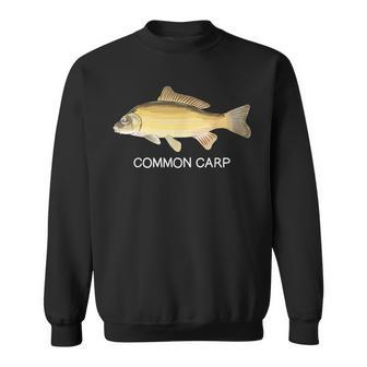 Common Carp Freshwater Game Fish Sweatshirt - Monsterry UK