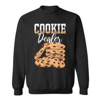 Cookie Dealer Cute Cookie Lover Baker Pastry Maker Sweatshirt - Monsterry CA