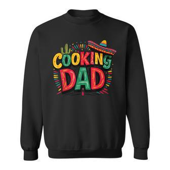 Cooking Dad Papa Cook Father Daddy Father's Day Sweatshirt - Seseable