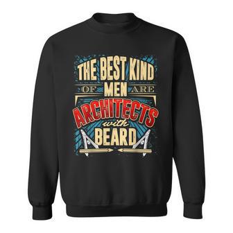 Cool Architect T Architect With Beard Sweatshirt - Monsterry AU