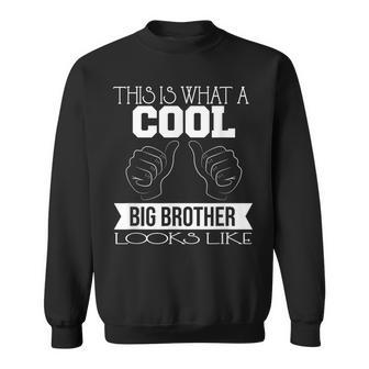 Cool Big Brother Siblings Brother Graphic Family Sweatshirt - Monsterry AU
