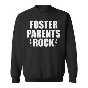 Cool Foster Parents Rock 2018 Foster Care Month Sweatshirt - Monsterry DE