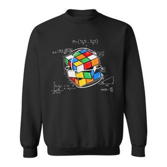 Cool Math Rubik Rubix Rubics Player Cube Mathématiques Mathématiques Sweater e - Cadeauxyz