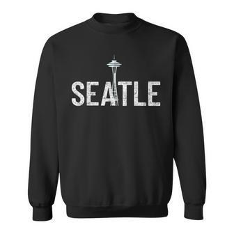Cool Seattle Space Needle Traveler Souvenir Washington Sweatshirt - Monsterry AU
