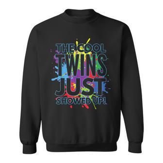 The Cool Twins Just Showed Up Twins Sweatshirt - Monsterry