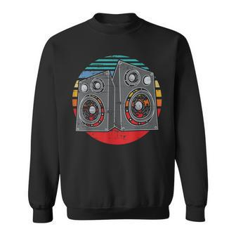 Cool Vintage Subwoofer Music Audio Stereo Car Tuners Sweatshirt - Monsterry AU