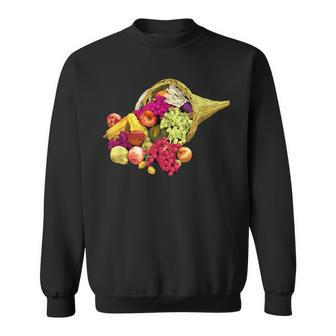 Cornucopia For Thanksgiving Sweatshirt - Monsterry
