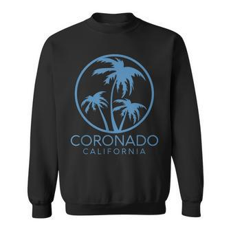 Coronado California Beach San Diego Retro Vintage Cali Surf Sweatshirt - Monsterry AU