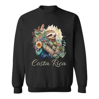 Costa Rica Tropical Sloth Sweatshirt | Seseable CA