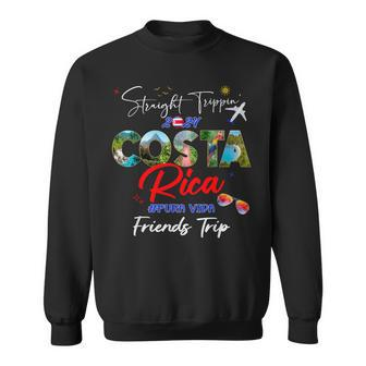 Costa Rica Vacation Trip 2024 Birthday Pura Vida Group Sweatshirt - Monsterry