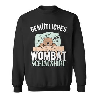 Cosy Wombat Sleep Wombat Sweatshirt - Seseable