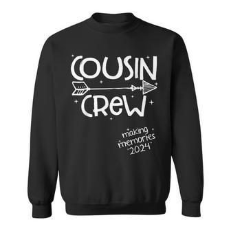 Cousin Crew 2024 Making Memories Family Squad Reunion Trip Sweatshirt | Mazezy