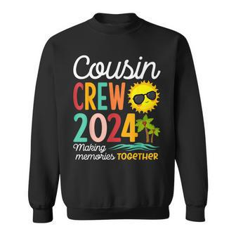 Cousin Crew 2024 Summer Vacation Beach Family Trip Matching Sweatshirt - Thegiftio UK