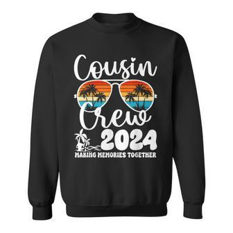 Cousin Crew 2024 Summer Vacation Beach Family Trip Matching Sweatshirt - Seseable
