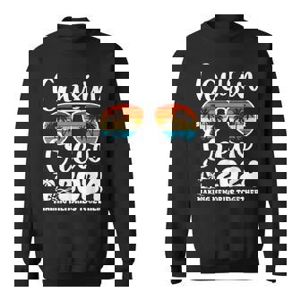 Cousin Crew 2024 Summer Vacation Beach Family Trip Matching Sweatshirt - Seseable