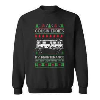 Cousin Eddies Rv Maintenance Holiday Ugly Christmas Sweatshirt - Monsterry DE