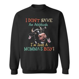 Cow Actually Not For Cow Lover Sweatshirt | Mazezy
