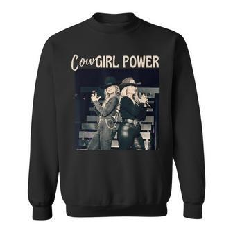 Cowgirl Power Lainey And Miranda Good Horses Country Concert Sweatshirt | Mazezy