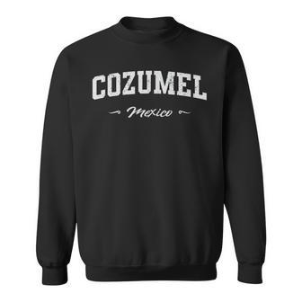 Cozumel Mexico Sport Souvenir Sweatshirt - Thegiftio UK