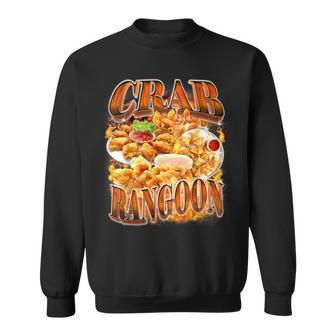 Crab Rangoon Meme Bootleg Rap Style 90S Vintage 1990S Sweatshirt | Mazezy CA